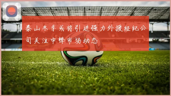 泰山冬季或将引进强力外援经纪公司关注中锋市场动态